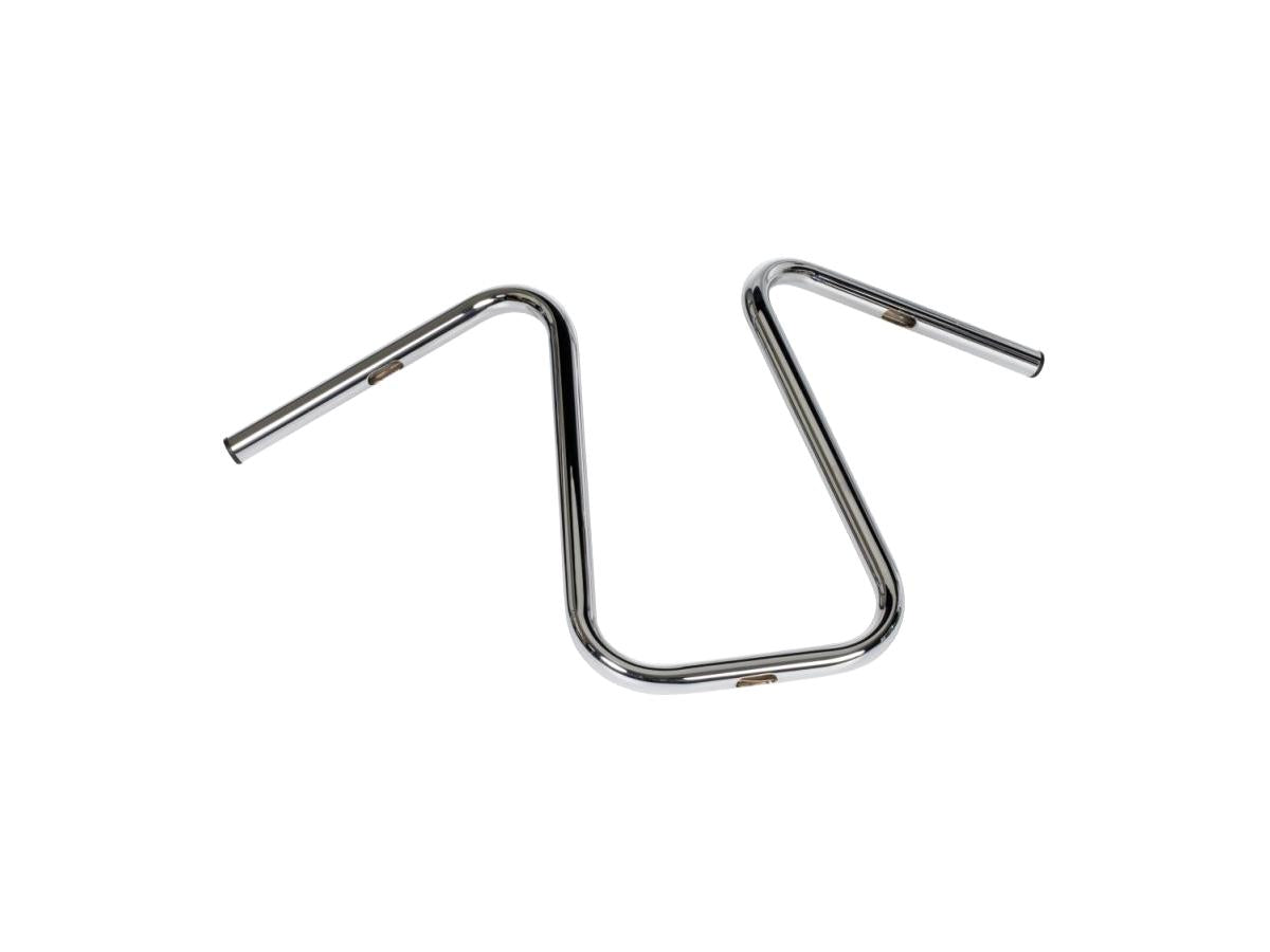 Highway Hawk 1" The Big Boss Handlebar Non Dimpled 3 Hole Chrome 1" Highway Hawk Default Title