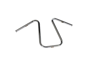 Highway Hawk 1" The Big Boss Handlebar Non Dimpled 3 Hole Chrome 1" Highway Hawk Default Title