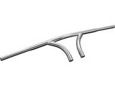 Highway Hawk 1 1/4" V Bar Extreme Handlebar Non Dimpled 3 Hole Chrome 1 1/4" Highway Hawk Default Title