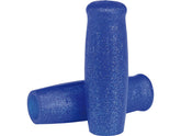 Lowbrow Classic Grips Blue Metalflake 1" Throttle By Wire Throttle Cables Lowbrow Default Title