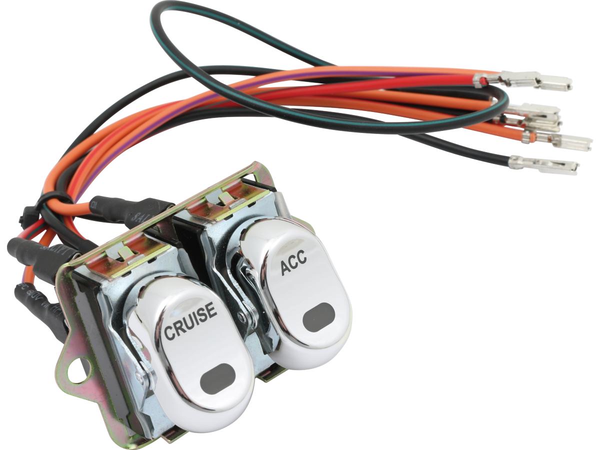 Cce Fairing Rocker Switch Kit Accessories/Cruise Chrome Cce Default Title