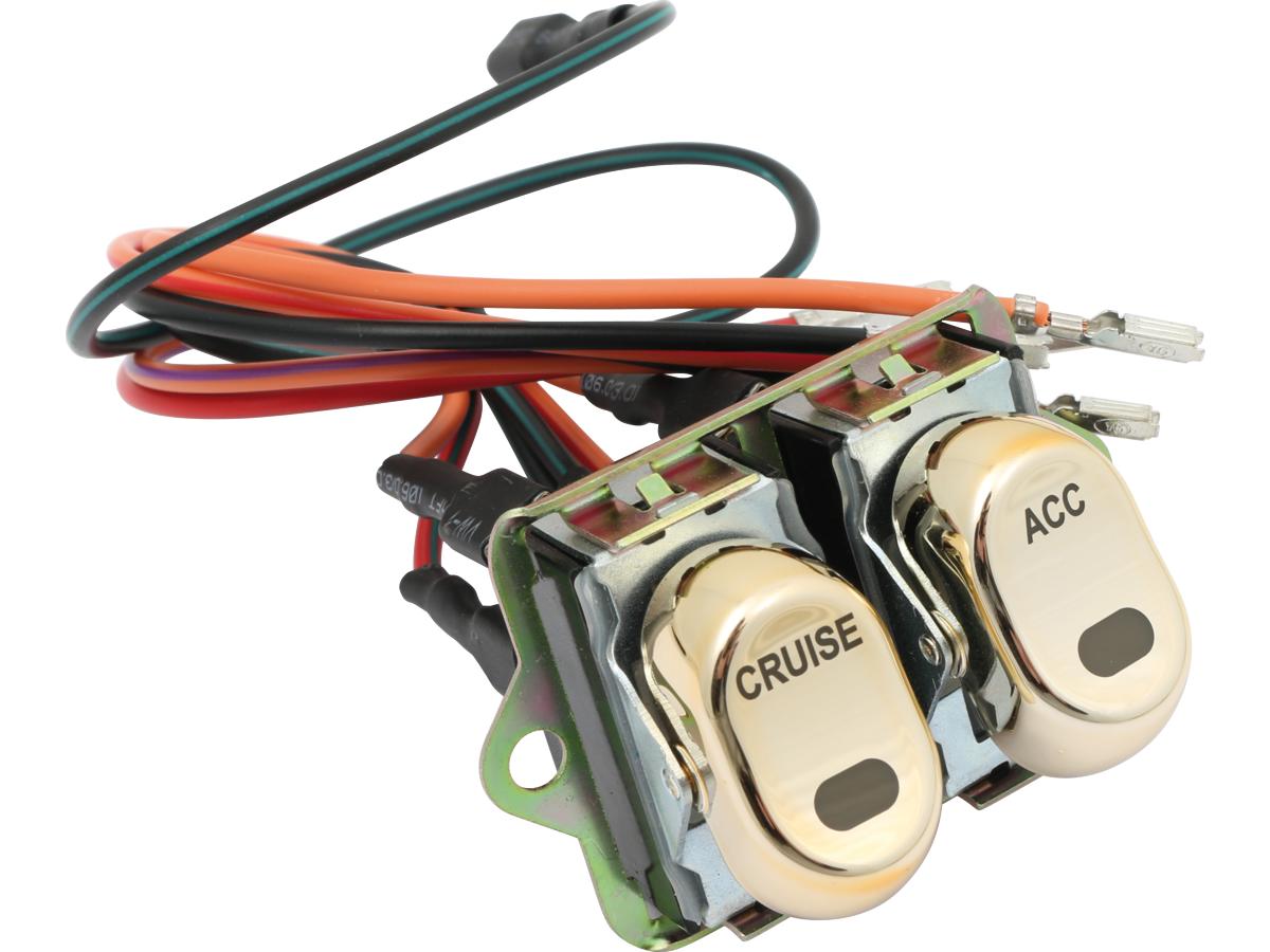 Cce Fairing Rocker Switch Kit Accessories/Cruise Gold Cce Default Title