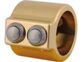 Cce Cce, Switch Housing Kit, 1" Diameter Handle Bar, Dual Button, Billet Aluminum, Bronze Switch Housing Dual Button Cce Default Title