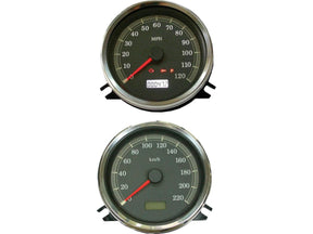Cce Oe Style Speedometer Scale: 220 Km/H; Scale Color: Black Black 114.3 Mm Cce