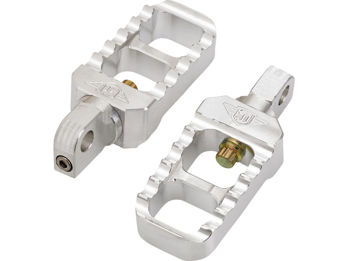 Joker Machine Stubby Serrated Adjustable Foot Pegs Stubby Version Chrome Joker Machine Default Title