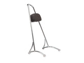 Burly Brand Tall Sissy Bar With Pad Chrome Burly Brand Default Title