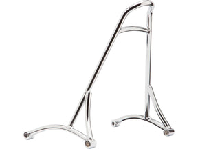 Burly Brand Short Sissy Bar Chrome Burly Brand