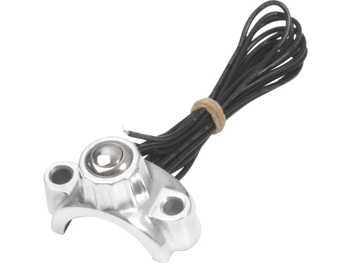 Kustom Tech Classic And Deluxe Micro Hand Control Clamp Switch Aluminium Polished 1" Kustom Tech Default Title