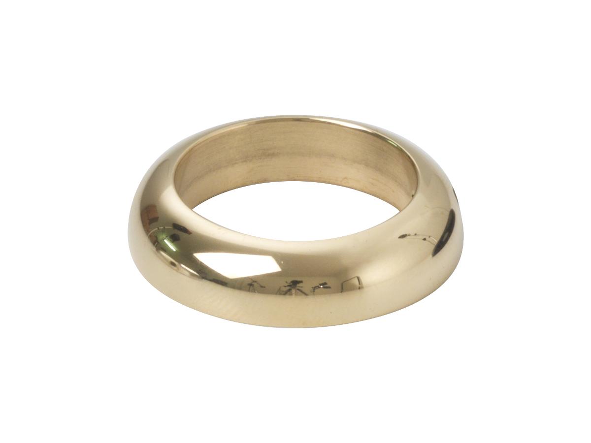 Kustom Tech Grip Ring Brass Polished 1" Kustom Tech Default Title