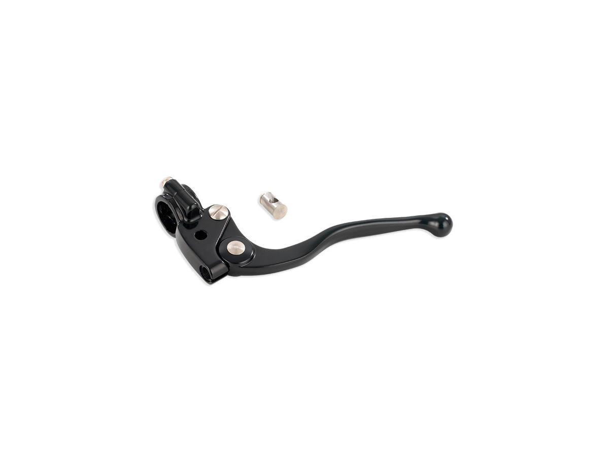 Kustom Tech Grimeca Clutch Cable Perch Assembly For 7/8" Handlebars Black Anodized Cable Clutch Kustom Tech Default Title
