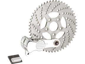 Kustom Tech Drilled Brake Replacement Sprocket Stainless Steel Rear Kustom Tech