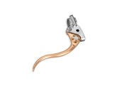 Kustom Tech Deluxe Brake Perch Assembly Brass Satin Lever Aluminium Satin 1" Cable Operated Kustom Tech Default Title