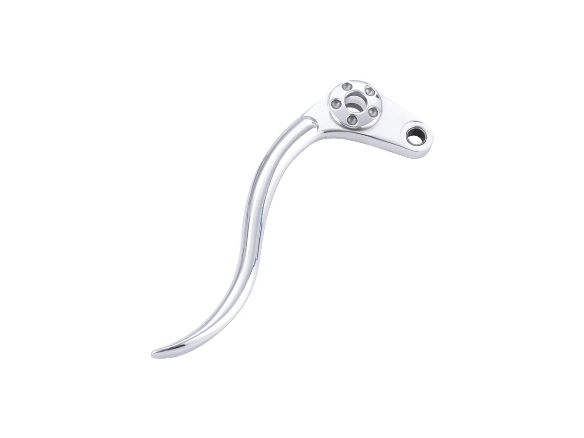 Kustom Tech Deluxe Hand Control Replacement Lever For Brake And Clutch Cable Perch Aluminium Polished Kustom Tech Default Title