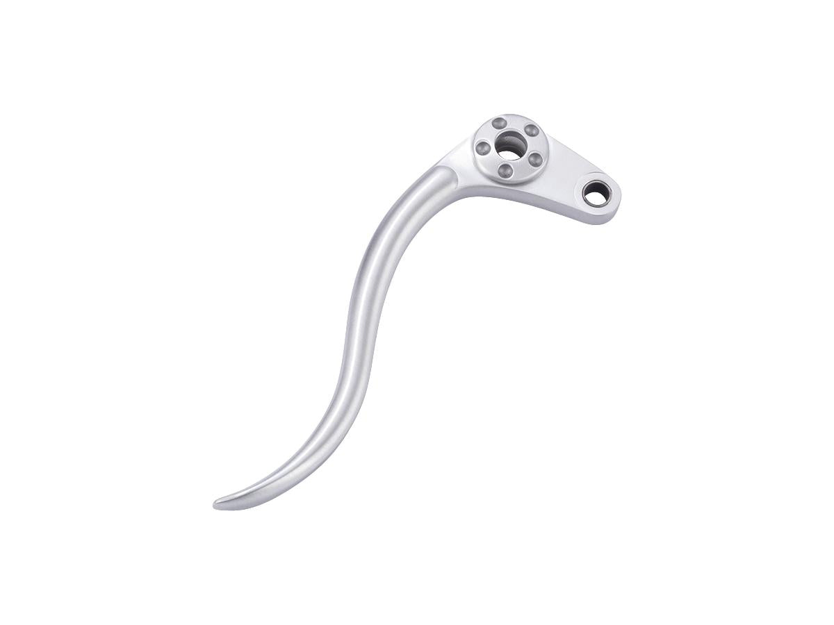 Kustom Tech Deluxe Hand Control Replacement Lever For Brake And Clutch Cable Perch Aluminium Satin Kustom Tech Default Title
