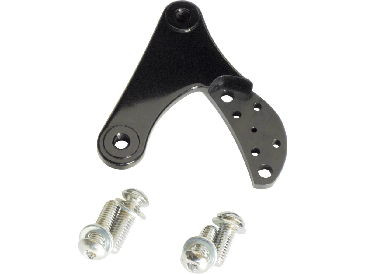 Kustom Tech Kustom Tech 2 Piston Front Bracket, For 11,5" Rotor, Left, Black Kustom Tech Default Title