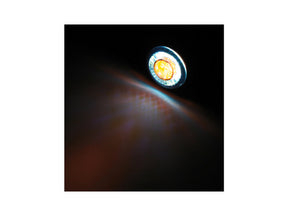 Highsider Apollo Bullet Led Turn Signal/Position Light Black Smoke Led Highsider