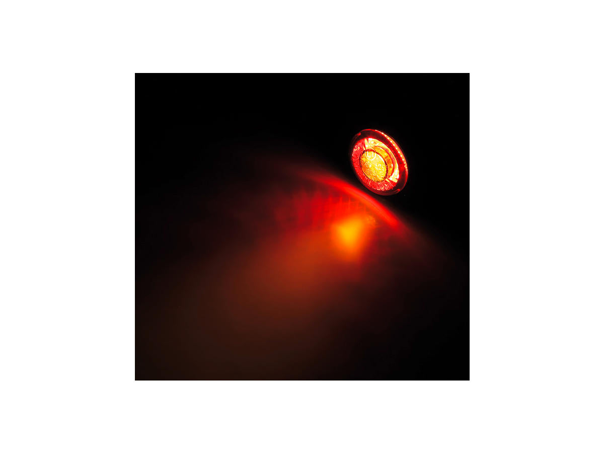 Highsider Apollo Bullet Led Turn Signals/Taillight/Brake Light Smoke Lens, Black Alu Housing Black Smoke Led Highsider
