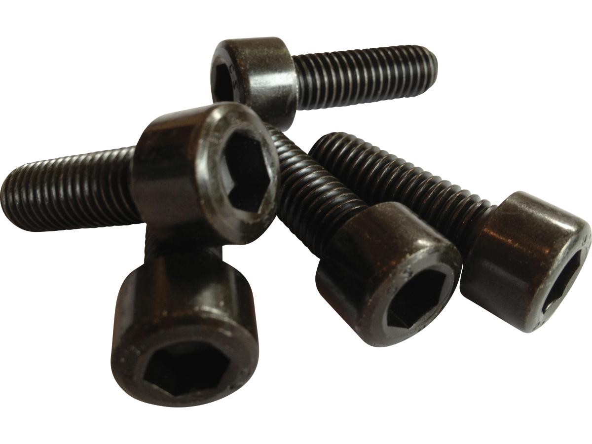 Cult Werk Cult Werk, Triple Tree Bolts, Set Of Five, Black Triple Tree Screw Set Cult Werk Default Title