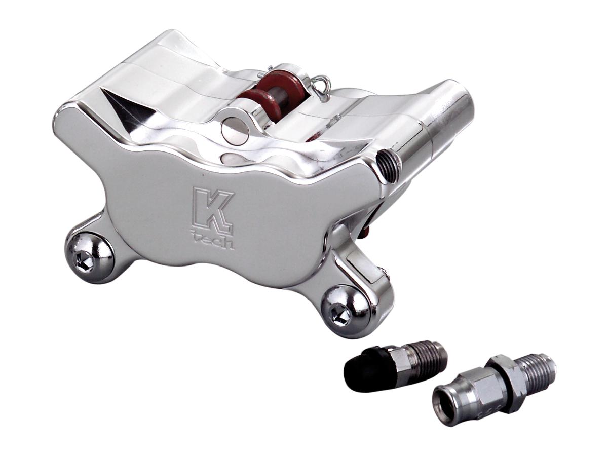 Kustom Tech 4 Piston Brake Caliper Polished Kustom Tech Default Title