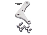 Kustom Tech 4 Piston Front Bracket, For 8,5" Rotor, Left And Right, Black Kustom Tech Default Title