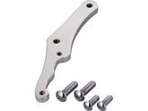 Kustom Tech 4 Piston Front Bracket, For 11,5" Rotor, Left And Right, Polished Kustom Tech Default Title