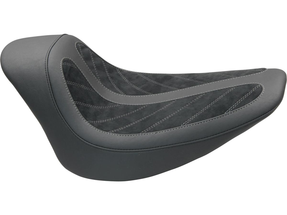 Mustang Fred Kodlin Signature Series Solo Seat Black Alcantara Leather Mustang