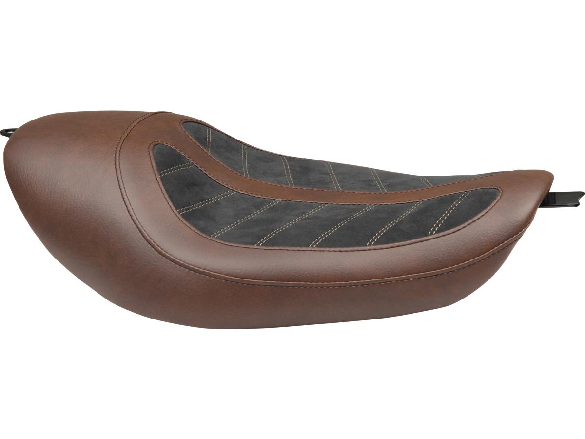 Mustang Fred Kodlin Signature Series Solo Seat Black Dark Brown Alcantara Leather Mustang Default Title