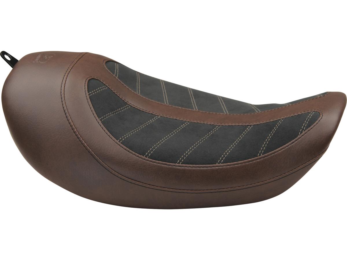 Mustang Fred Kodlin Signature Series Solo Seat Black Dark Brown Alcantara Leather Mustang Default Title