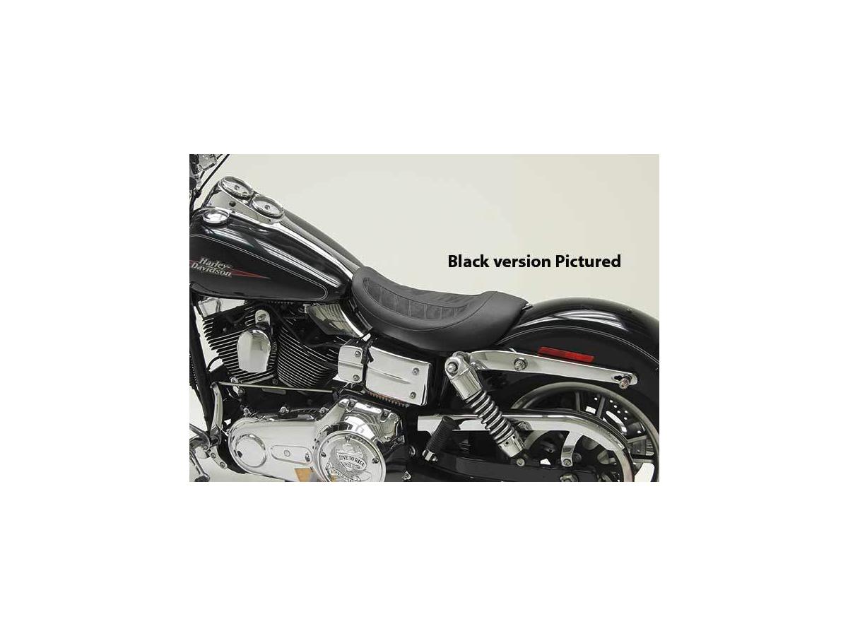 Mustang Fred Kodlin Signature Series Solo Seat Black Dark Brown Alcantara Leather Mustang