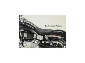 Mustang Fred Kodlin Signature Series Solo Seat Black Dark Brown Alcantara Leather Mustang