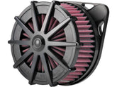 Ricks Motorcycles Good Guys 2 Spoke Air Cleaner Cover Black Ricks Motorcycles Default Title