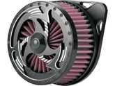 Ricks Motorcycles Good Guys 2 H. Lector Air Cleaner Cover Black Ricks Motorcycles Default Title