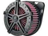 Ricks Motorcycles Good Guys 2 Apollo 5 Air Cleaner Cover Black Ricks Motorcycles Default Title