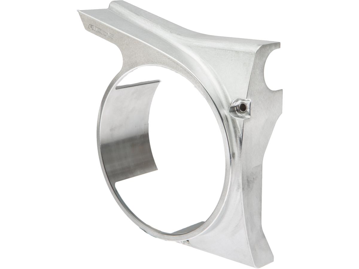 Ricks Motorcycles Belt Protektor, Off Set Pulley Cover Black Ricks Motorcycles Default Title