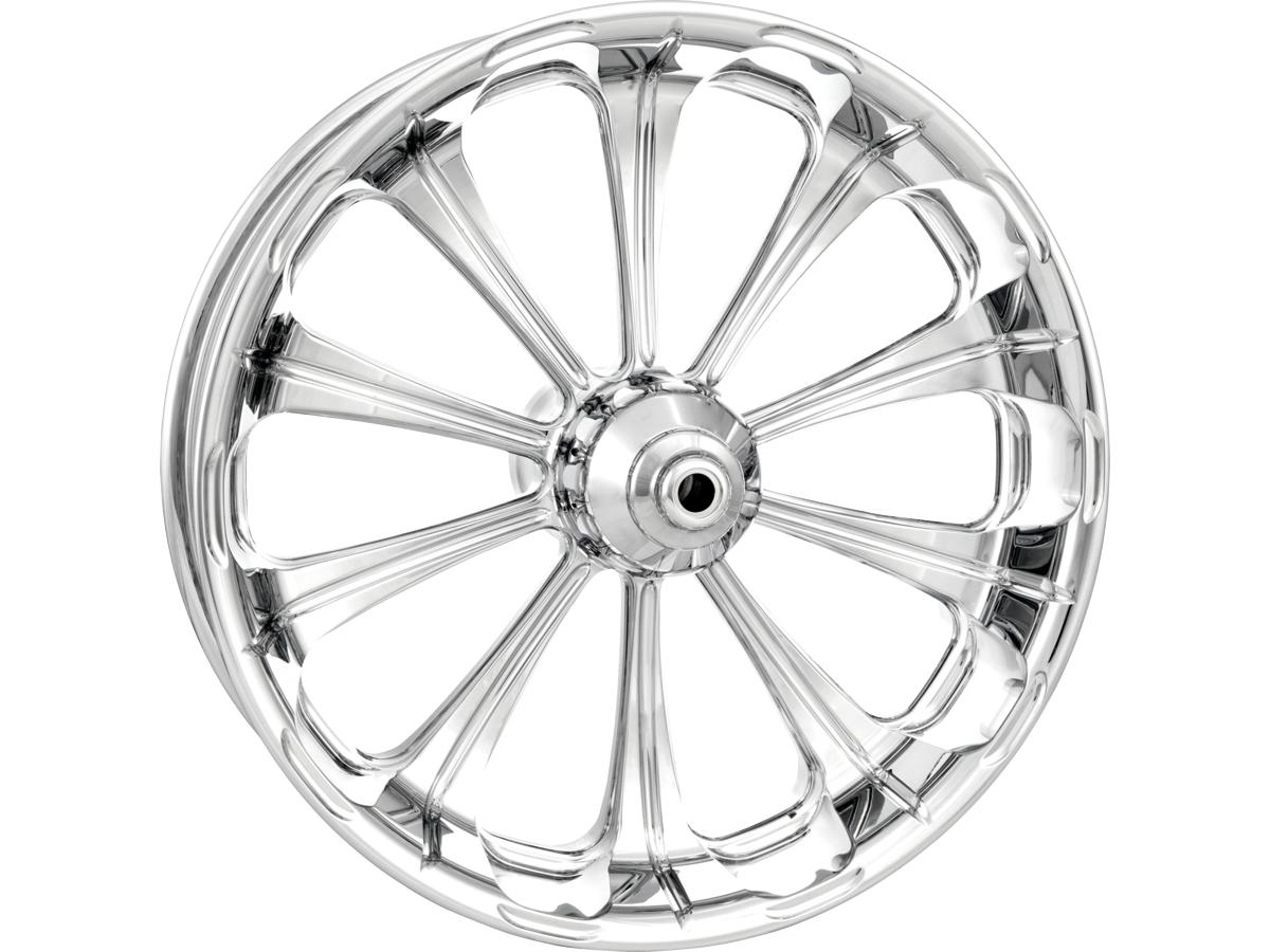 Performance Machine Revel Wheel Chrome 21" 3,50" Non Abs Single Flange Front Performance Machine Default Title
