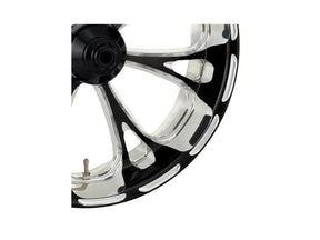 Performance Machine Virtue Wheel Contrast Cut Platinum 23" 3,50" Abs Single Flange Front Performance Machine