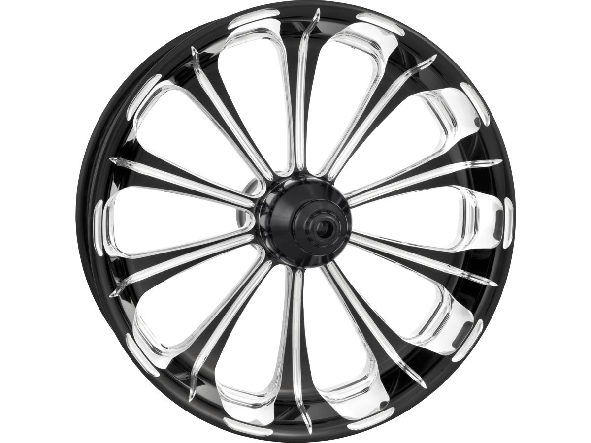 Performance Machine Revel Wheel Rear, 18 X 8.5, Platinum Cut Contrast Cut Platinum 18" 8,50" Abs Dual Flange Rear Performance Machine Default Title
