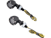 Chopper Kulture Led Turn Signal Black Anodized Clear Led Chopper Kulture Default Title