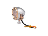 Chopper Kulture Led Taillight Black Aluminium Polished Clear Led Chopper Kulture Default Title