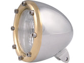 Chopper Kulture 4" Headlight Aluminium Polished H4 Chopper Kulture Default Title