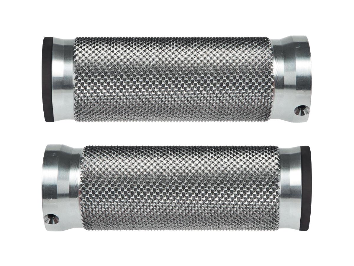 Thunderbike Base Grips Aluminium Satin 1" Throttle By Wire Thunderbike Default Title