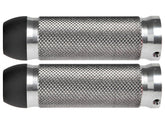 Thunderbike Phantom Base Grips For Internal Throttles By Müller Motorcycles Black Aluminium Ring Aluminium Satin 1" Internal Throttle Thunderbike Default Title