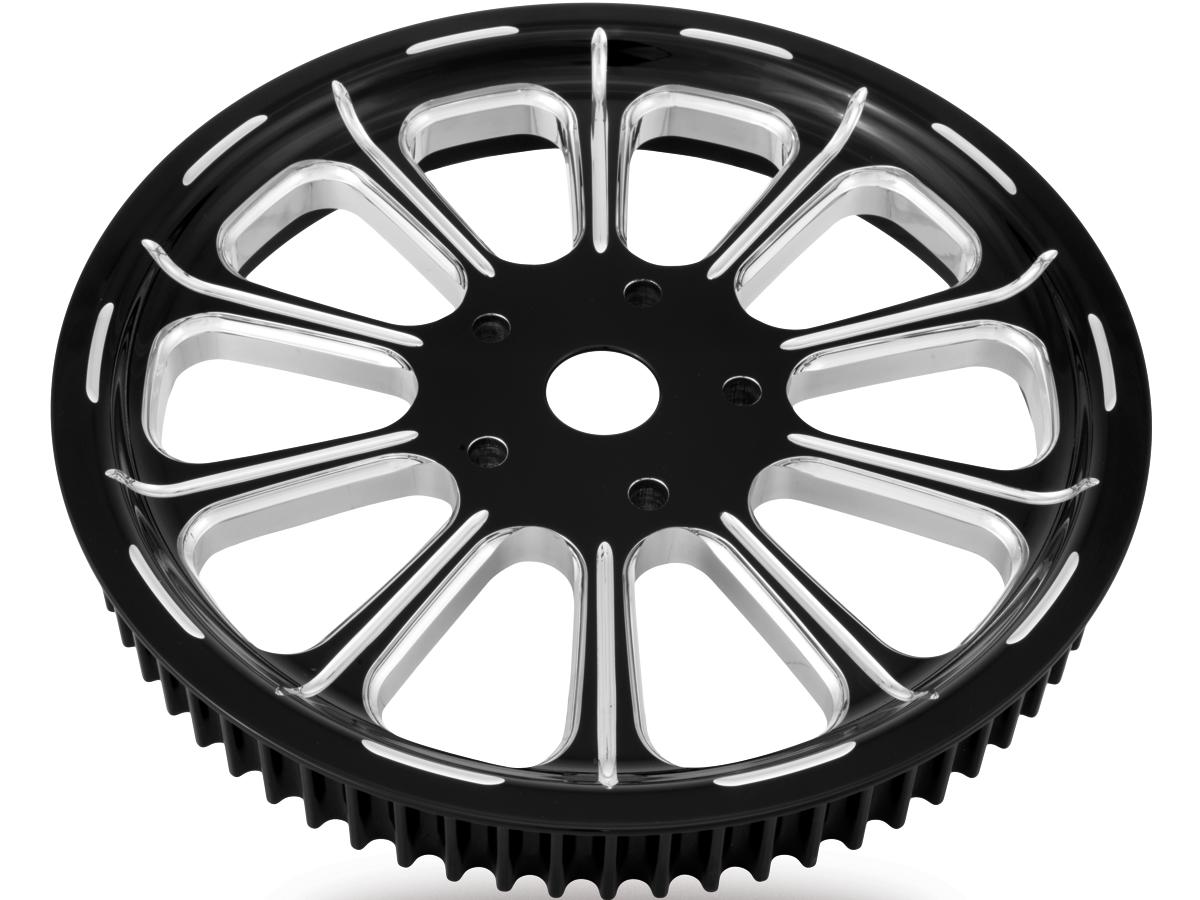 Performance Machine Revel Pulleys Contrast Cut Platinum 1" 66 Teeth Performance Machine Default Title