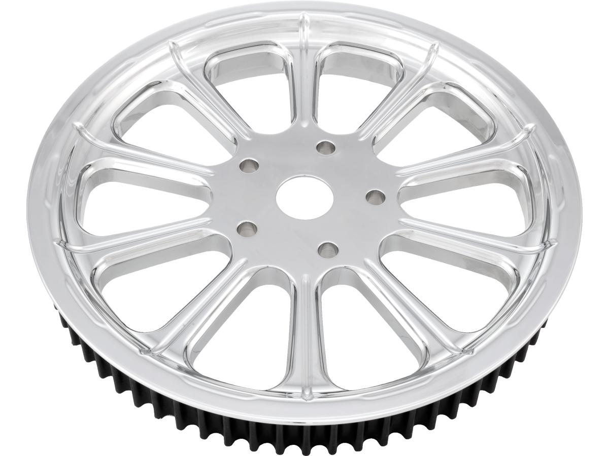 Performance Machine Revel Pulleys Chrome 1" 66 Teeth Performance Machine Default Title