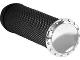 Thunderbike Drilled Base Grip And Footpeg Toppers Aluminium Polished Thunderbike Default Title