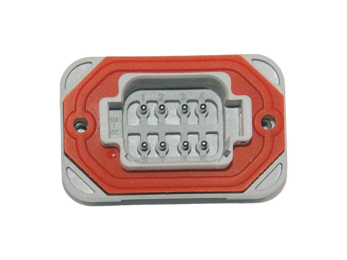 Namz 8 Position Header Deutsch Dt Series Sealed Connectors 8 Position Header Gray Namz Default Title