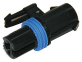 Namz 1 Position Female Connector With Wire Seal And Terminal Black Namz Default Title