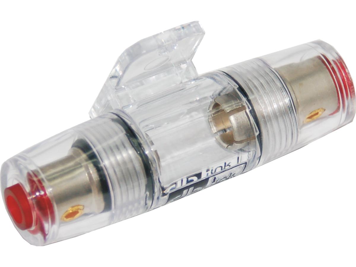 Namz Nap Agufh–Agu Fuse Holder Single Nickel Plated 4/8 Gauge In Line Agu Fuse Holder Namz Default Title