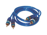 Namz 3 Foot Gold Plated Rca Cable Blue Namz Default Title