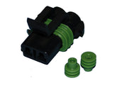 Namz Delphi Packard Weatherpack Connectors 2 Wire Female Black Namz Default Title